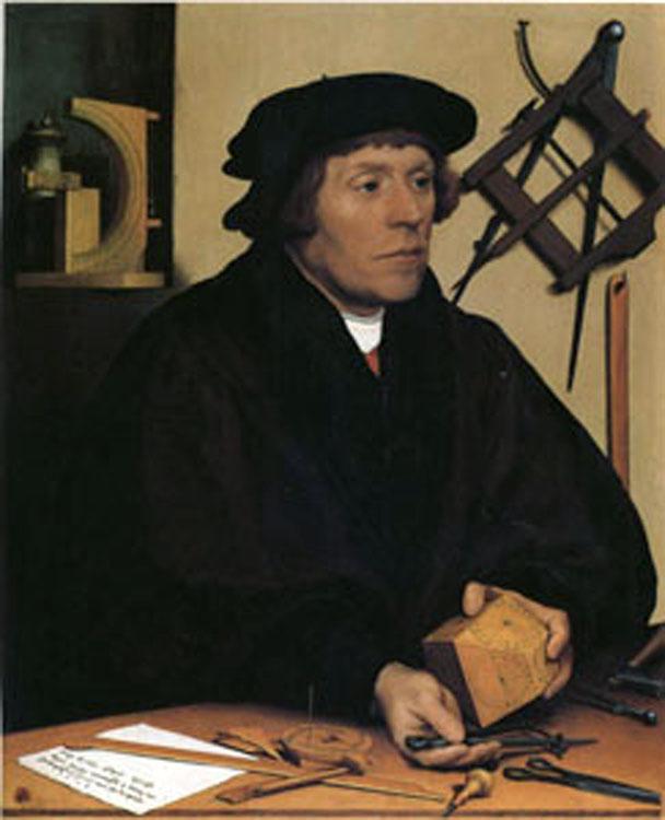 Hans Holbein Nicholas Kratzer (mk05) oil painting picture